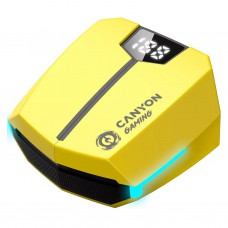 Навушники Canyon GTWS-2 Gaming Yellow (CND-GTWS2Y)