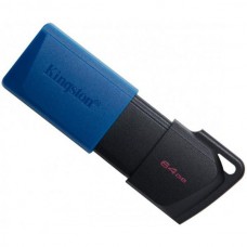 Флеш-накопитель USB3.2 64GB Kingston DataTraveler Exodia M Black/Blue (DTXM/64GB)