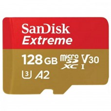 Карта пам\'яті SanDisk 128GB microSD class 10 UHS-I U3 Extreme (SDSQXAA-128G-GN6MA)