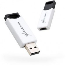 USB флеш накопичувач eXceleram 64GB H2 Series White/Black USB 2.0 (EXU2H2W64)