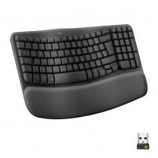 Клавиатура беспроводная Logitech Wave Keys Wireless Graphite (920-012304)
