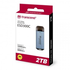 Накопичувач SSD USB Type-C 2TB ESD300 Transcend (TS2TESD300C)