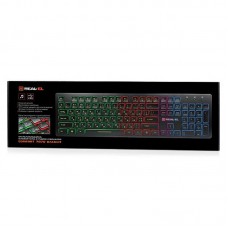 Клавіатура REAL-EL 7070 Comfort Backlit, black