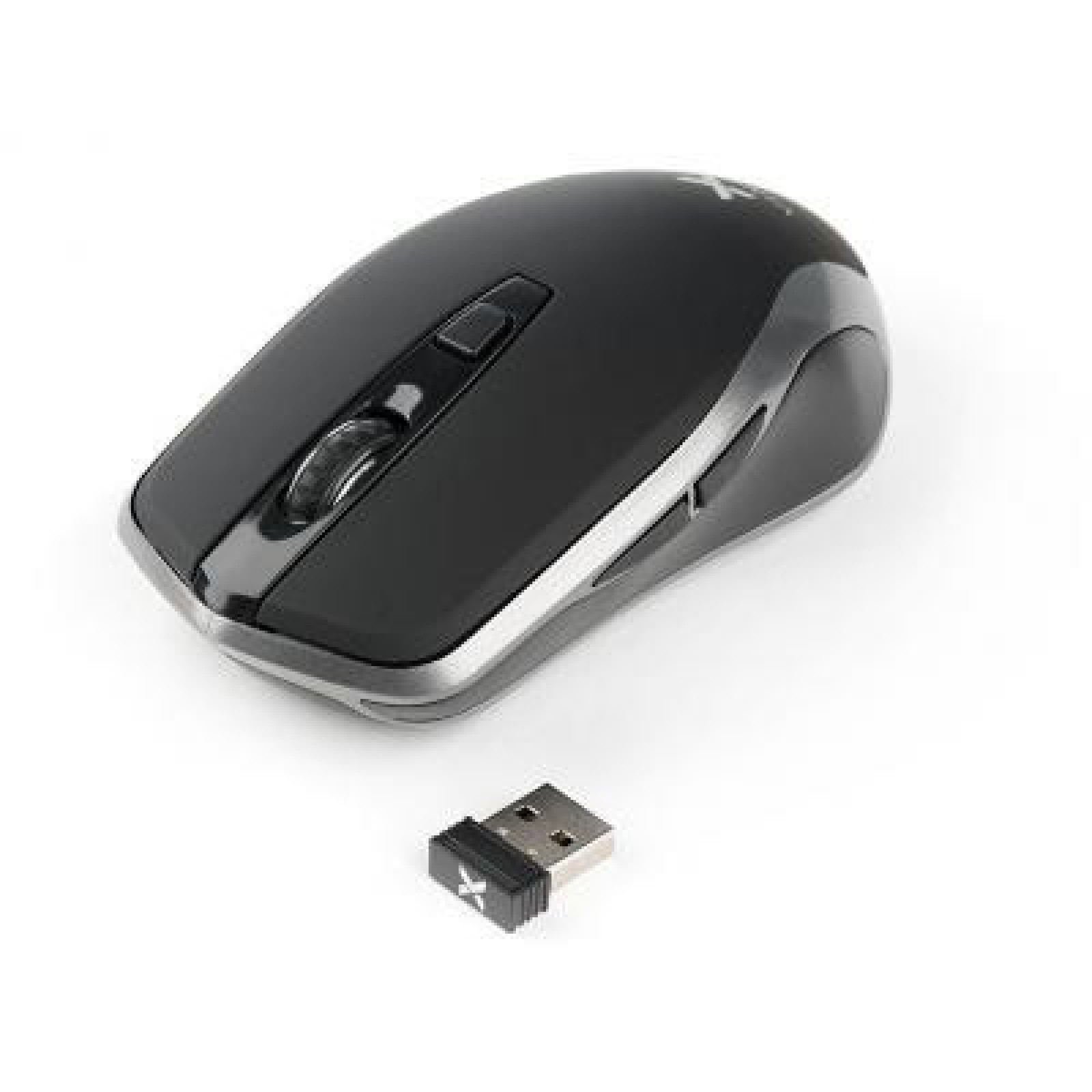 Мишка Vinga MSW-909 Silent black-grey
