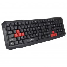 Клавіатура Esperanza EGK102 Red USB (EGK102RUA)
