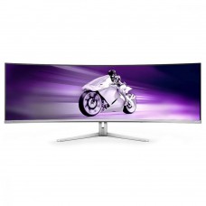 TFT 48.9` Philips 49M2C8900, OLED, DQHD, 240Hz, 0.03ms, 2хHDMI, DP, USB-C, USB-hub, HAS,колонки, біл