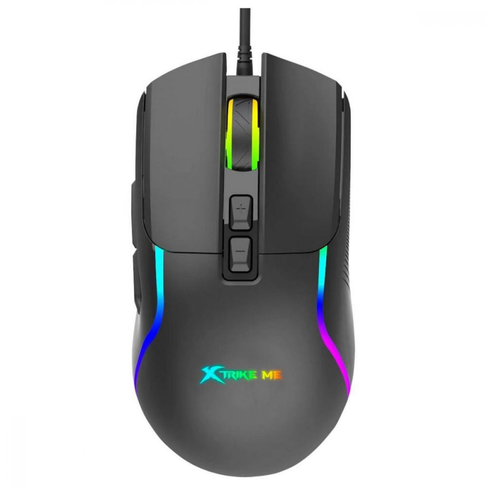 Мишка Xtrike ME GM-313 USB RGB Black (GM-313)