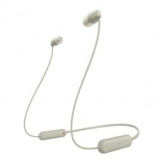 Навушники Sony WI-C100 Beige (WIC100C.CE7)