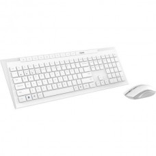 Комплект (клавиатура, мышь) беспроводной Rapoo 8210М Wireless White