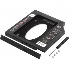 Адаптер 1StCharger HDD 2.5" в отсек привода ноутбука SATA/mSATA (HDC1ST950-2)