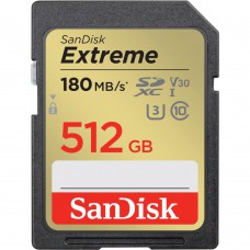 Карта пам\'яті SanDisk 512GB SD class 10 UHS-I U3 V30 Extreme (SDSDXVV-512G-GNCIN)