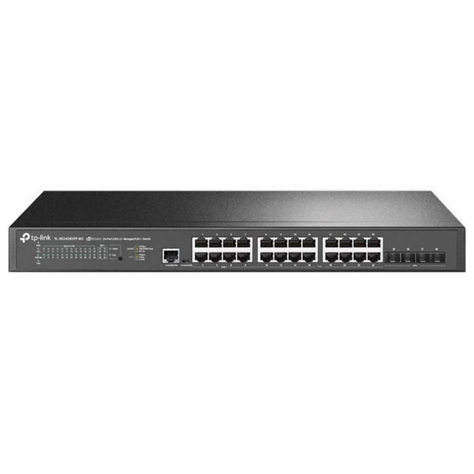 Комутатор TP-LINK TL-SG3428X-M2 24x2.5GE, 4xSFP+, Керований L2