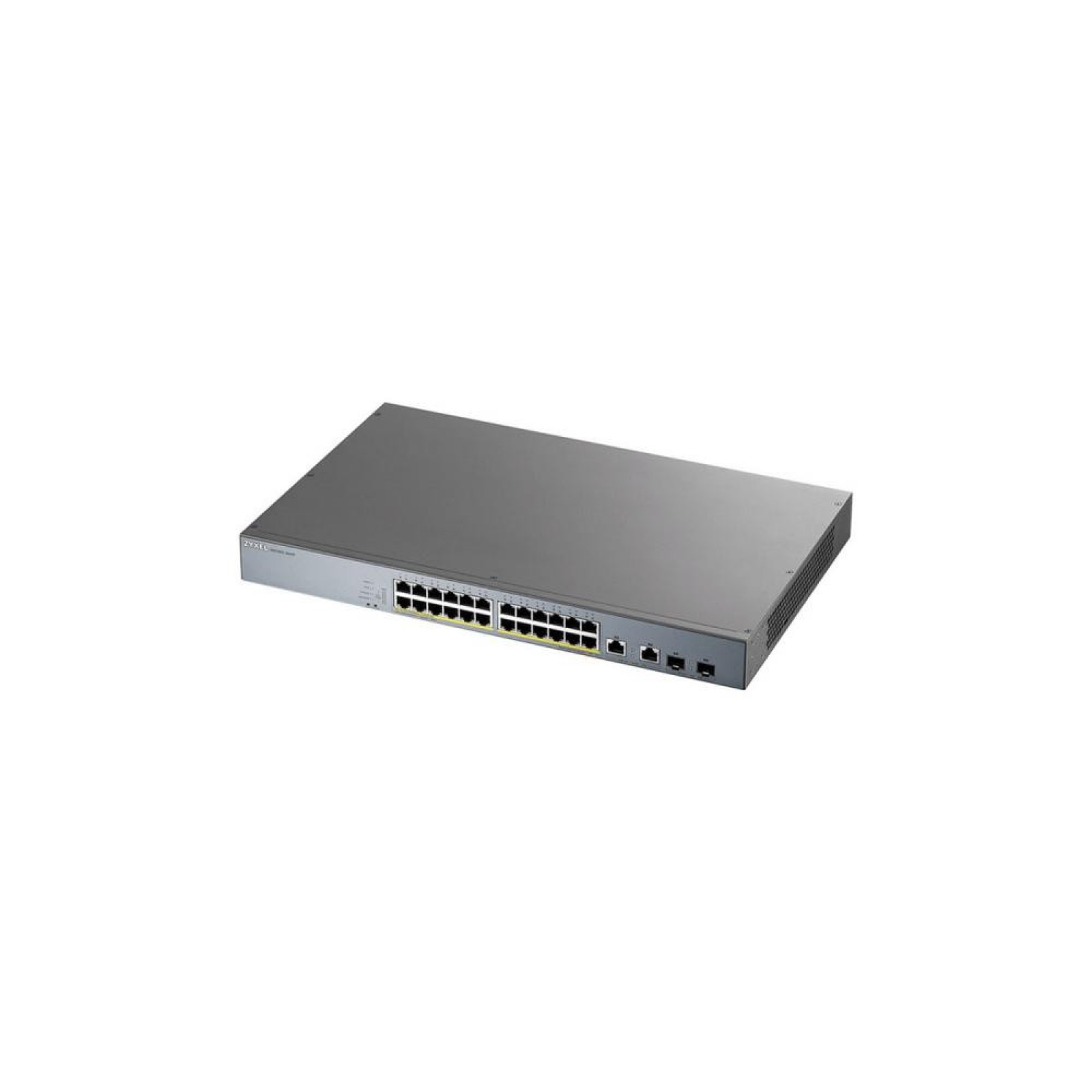 Коммутатор для видеонаблюдения ZYXEL GS1350-26HP (GS1350-26HP-EU0101F) (24xGE PoE+, 2xGE/SFP, PoE ma