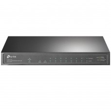 Комутатор TP-LINK TL-SG1210P 8xGE (8xPoE), 1xSFP, 63Вт, Некерований
