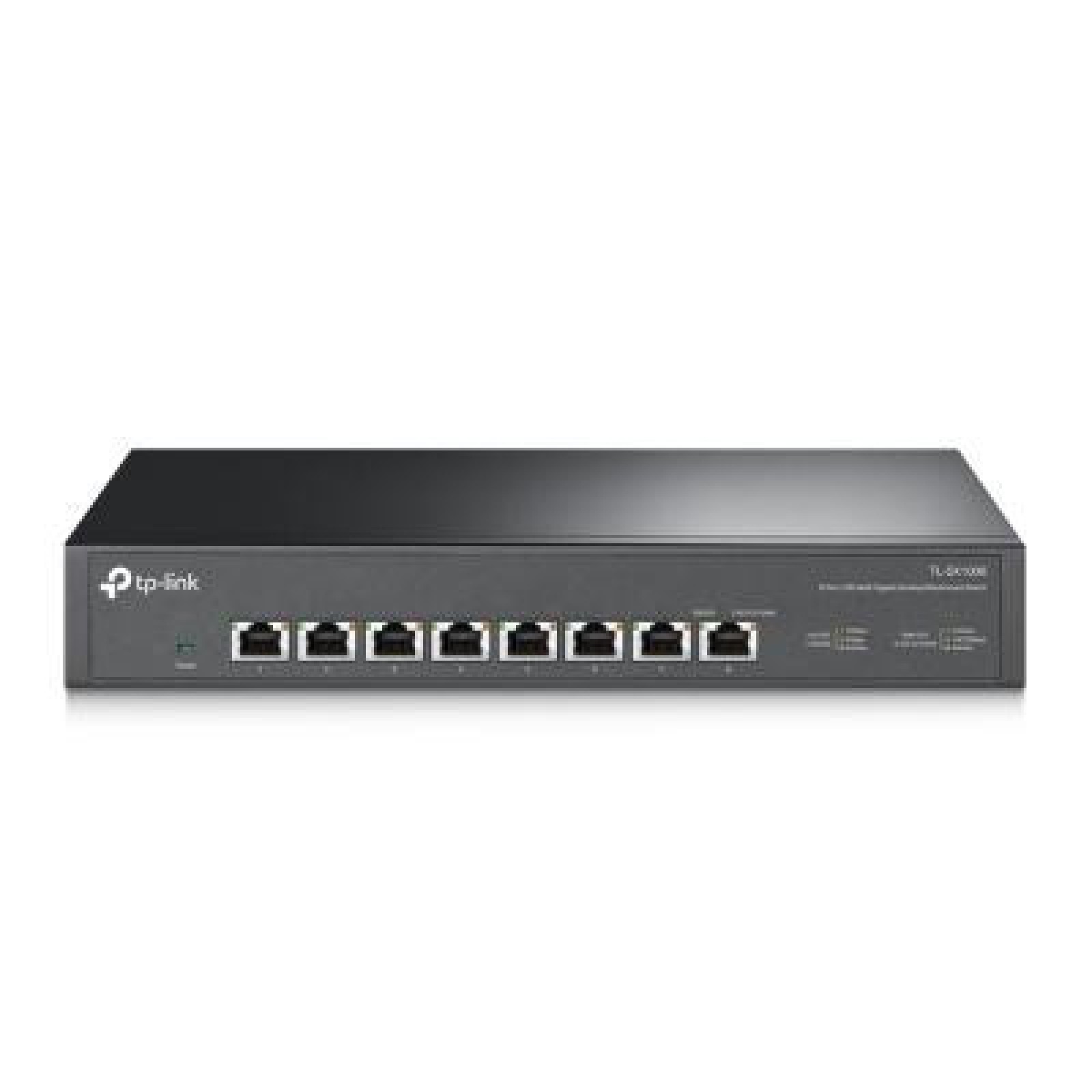 8 портовий 10-гігабітний настільний / стієчний комутатор,TL-SX1008 TP-LINK