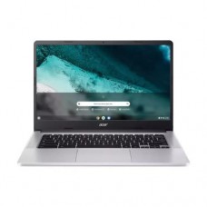 Хромбук Acer Chromebook 314 CB314-3H-C13N Pure Silver (NX.KB4EU.002) 14" IPS, Intel Celeron N4500, 4 ГБ, 128 ГБ, Intel UHD Graphics, Система ChromeOS, сріблястий