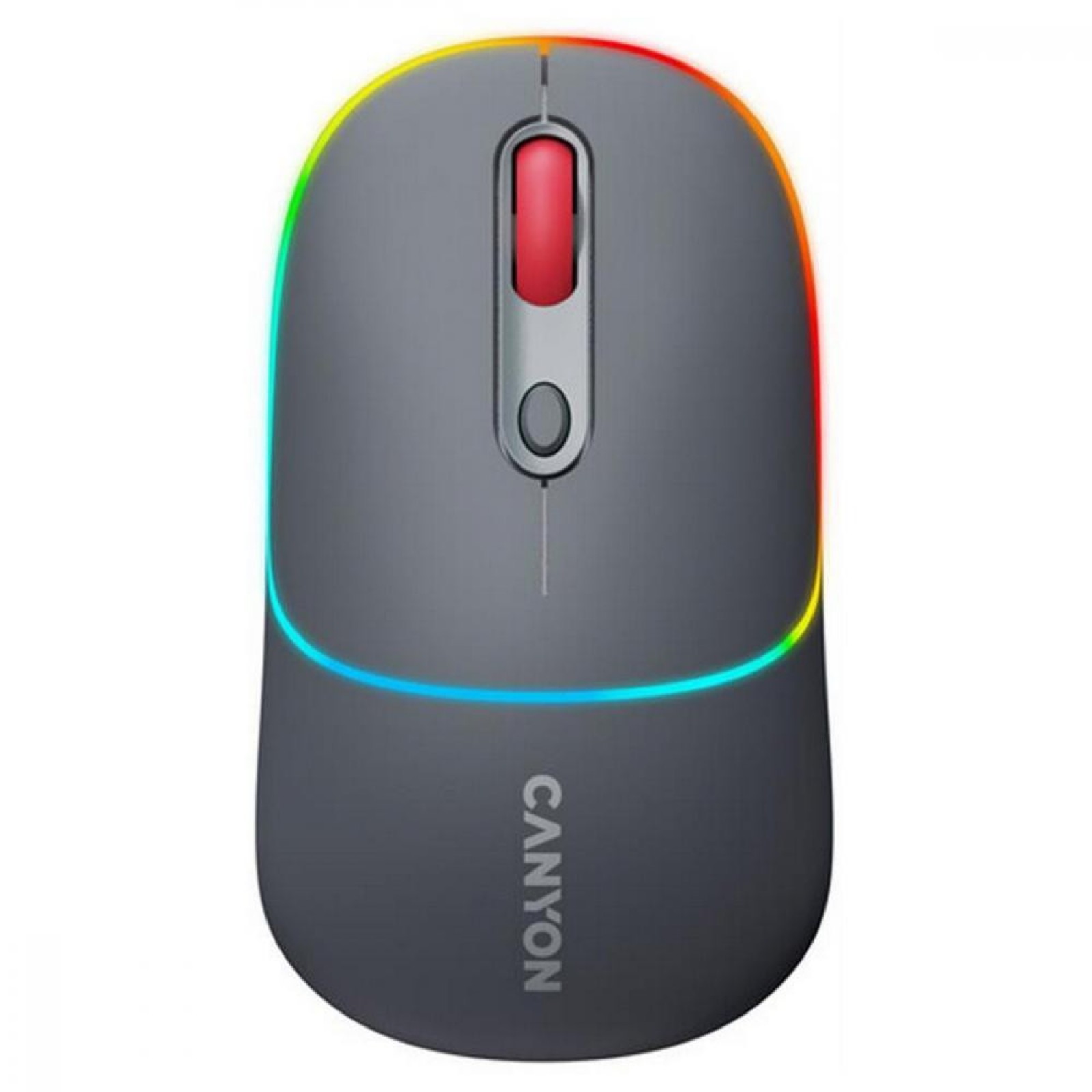 Мишка Canyon MW-22 Dual Band RGB Wireless Dark Grey (CNS-CMSW22DG)