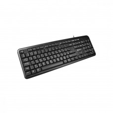 Клавіатура Canyon KB-1 Water resistant USB UA Black (CNE-CKEY01)