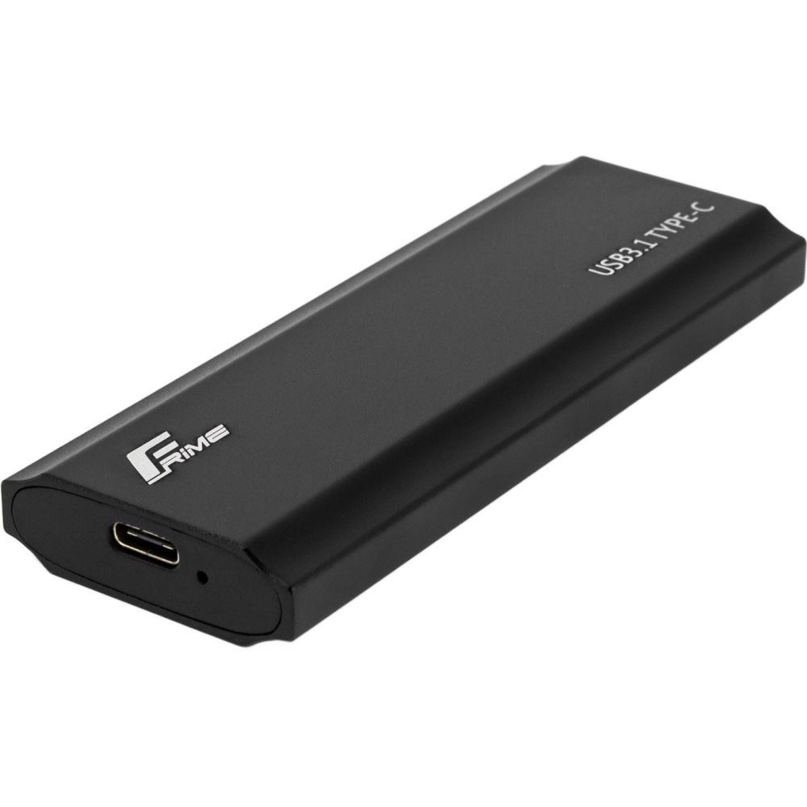 Внешний карман Frime для M.2 NVMe PCIe Metal USB 3.2 (TYPE-C) up to 10Gb/s Black (FHE300.M2UC)