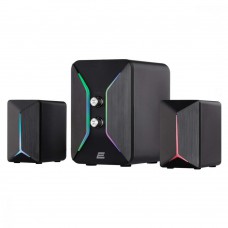 Акустична система 2E PCS301 RGB, 2.1, USB, Black