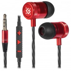 Навушники Defender Pollaxe Black-Red (64453)