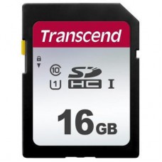 Карта пам\'яті Transcend 16GB SDHC class 10 UHS-I U1 (TS16GSDC300S)