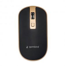 Мишка Gembird MUSW-4B-06-BG Wireless Black-Gold (MUSW-4B-06-BG)