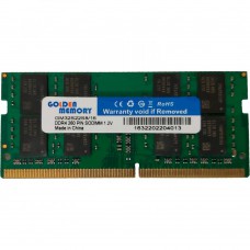 Модуль пам\'яті для ноутбука SoDIMM DDR4 16GB 3200 MHz Golden Memory (GM32S22S8/16)