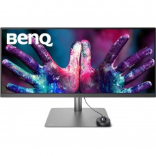TFT 34` BenQ PD3420Q, IPS, WQHD, 2 x HDMI, DP, USB-C, USB-hub, HAS, колонки, темно-сірий