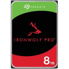 Накопитель HDD SATA 8.0TB Seagate IronWolf Pro 7200rpm 256MB (ST8000NT001)
