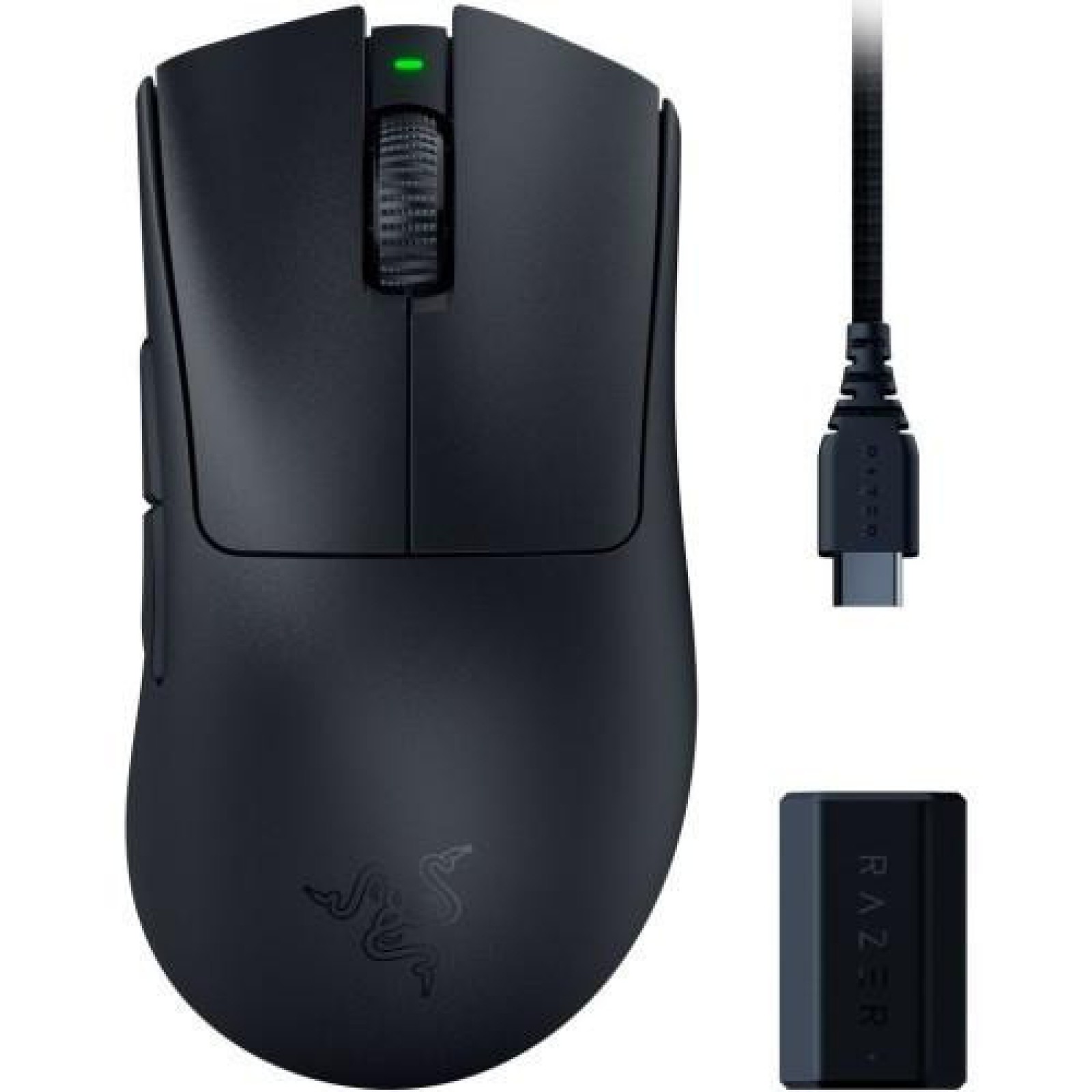 Мишка Razer DeathAdder V3 PRO Wireless + Mouse Dock Black (RZ01-04630300-R3WL)