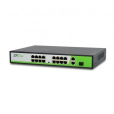Комутатор мережевий ZKTeco ZK-PoE1621N-200W
