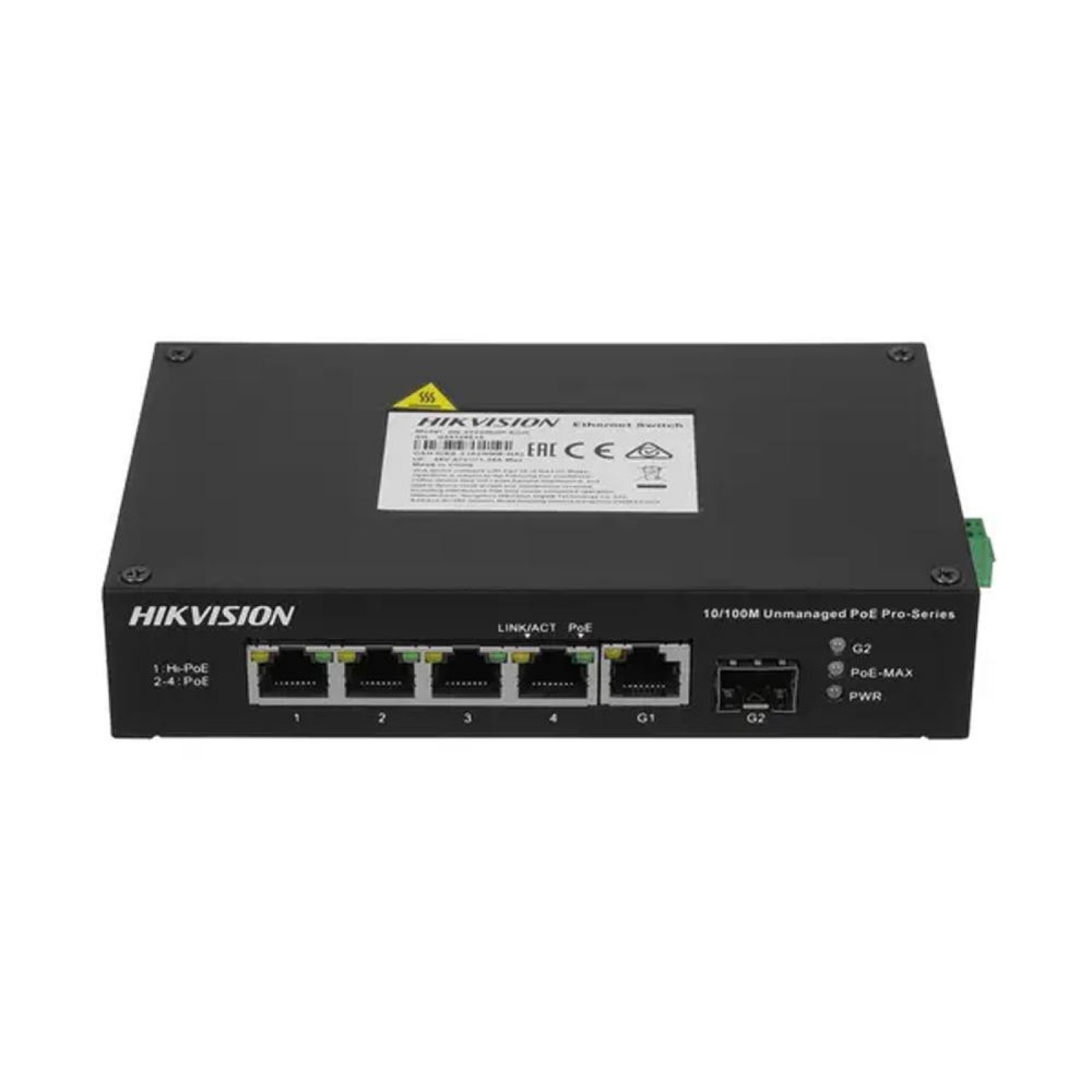 Коммутатор Hikvision DS-3T0306HP-E/HS
