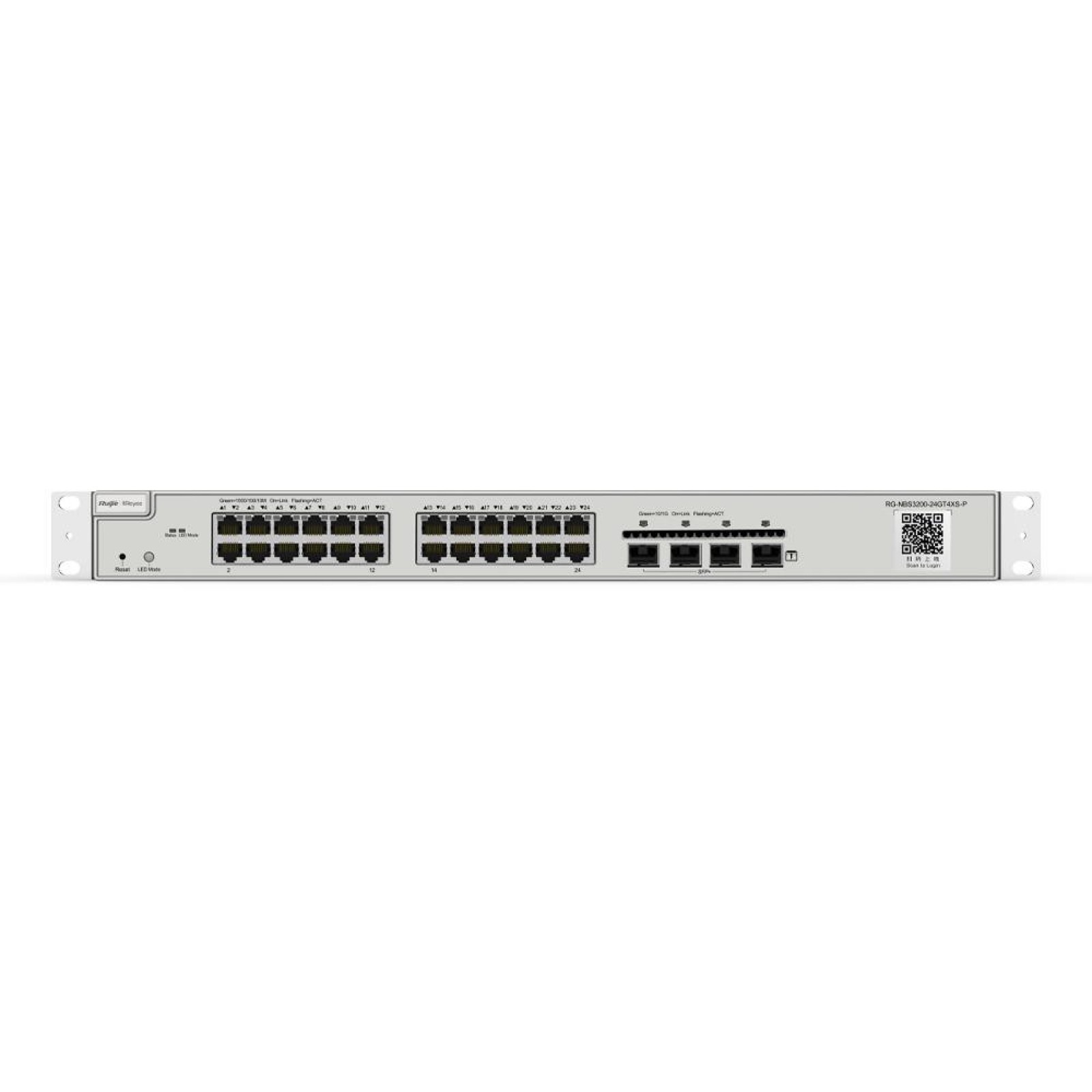 Комутатор мережевий Ruijie Networks RG-NBS3200-24GT4XS-P