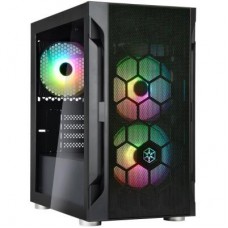 Корпус SilverStone Fara FAH1MB-PRO без БЖ, 1xUSB3.0, 2xUSB2.0, 3x120мм, ARGB VGA 320мм, LCS ready, T