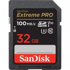 Карта пам\'яті SanDisk 32GB SD class 10 UHS-I U3 V30 Extreme PRO (SDSDXXO-032G-GN4IN)