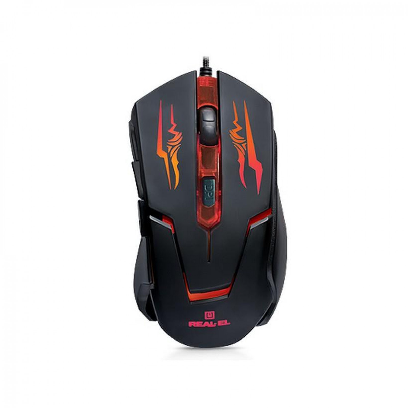 Мишка REAL-EL RM-520 Gaming, black