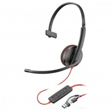 Навушники Poly BlackWire C3210 USB-C HS Mono (8X214AA)