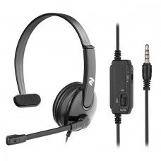 Навушники 2E CH12 Mono On-Ear 3.5mm / 2*3.5mm (2E-CH12MJ)