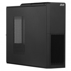 Корпус Slim 2E S613ARGB-400, 400W-SFX, Micro ATX/ Desktop, 1xUSB3.0, 1хUSB Type-C, 1x80мм, чёрний