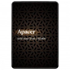 SSD диск Apacer AS340X (2,5", 120Gb, SATA III, 550Mb/s, 500Mb/s, 3D TLC)