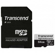 Карта пам\'яті Transcend 64GB microSDXC class 10 UHS-I U1 High Endurance (TS64GUSD350V)