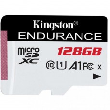 Карта пам\'яті Kingston 128GB microSDXC class 10 UHS-I U1 A1 High Endurance (SDCE/128GB)