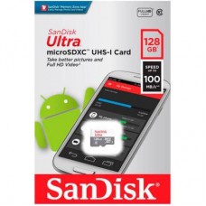 Карта пам\'яті SanDisk 128GB microSD class 10 Ultra Light (SDSQUNR-128G-GN6MN)
