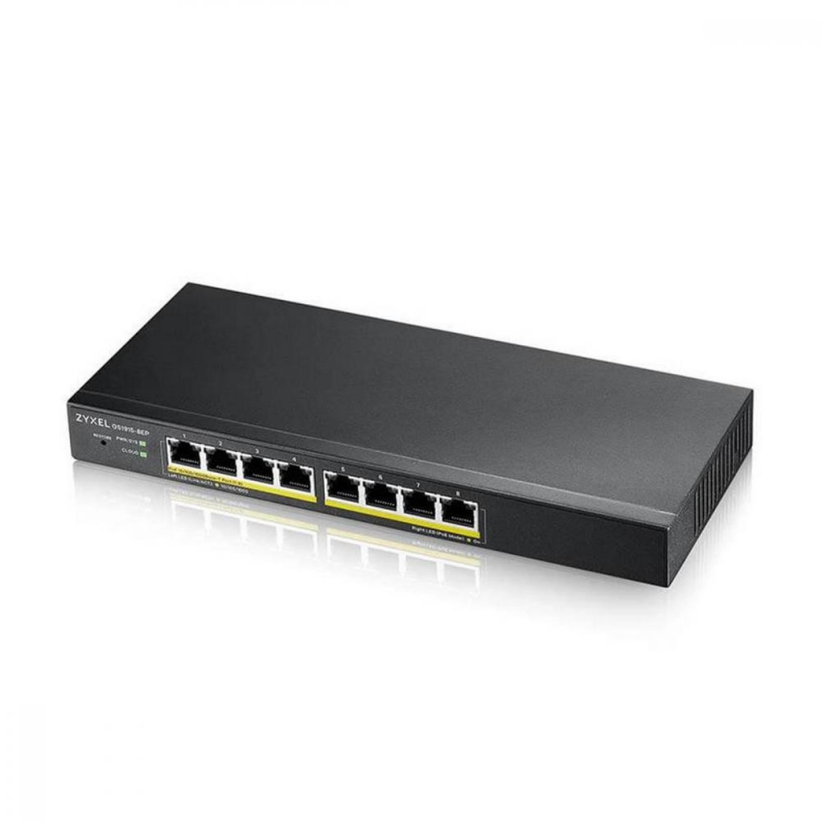 Комутатор мережевий ZyXel GS1915-8EP-EU0101F
