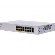 Комутатор мережевий Cisco CBS110-16PP-EU