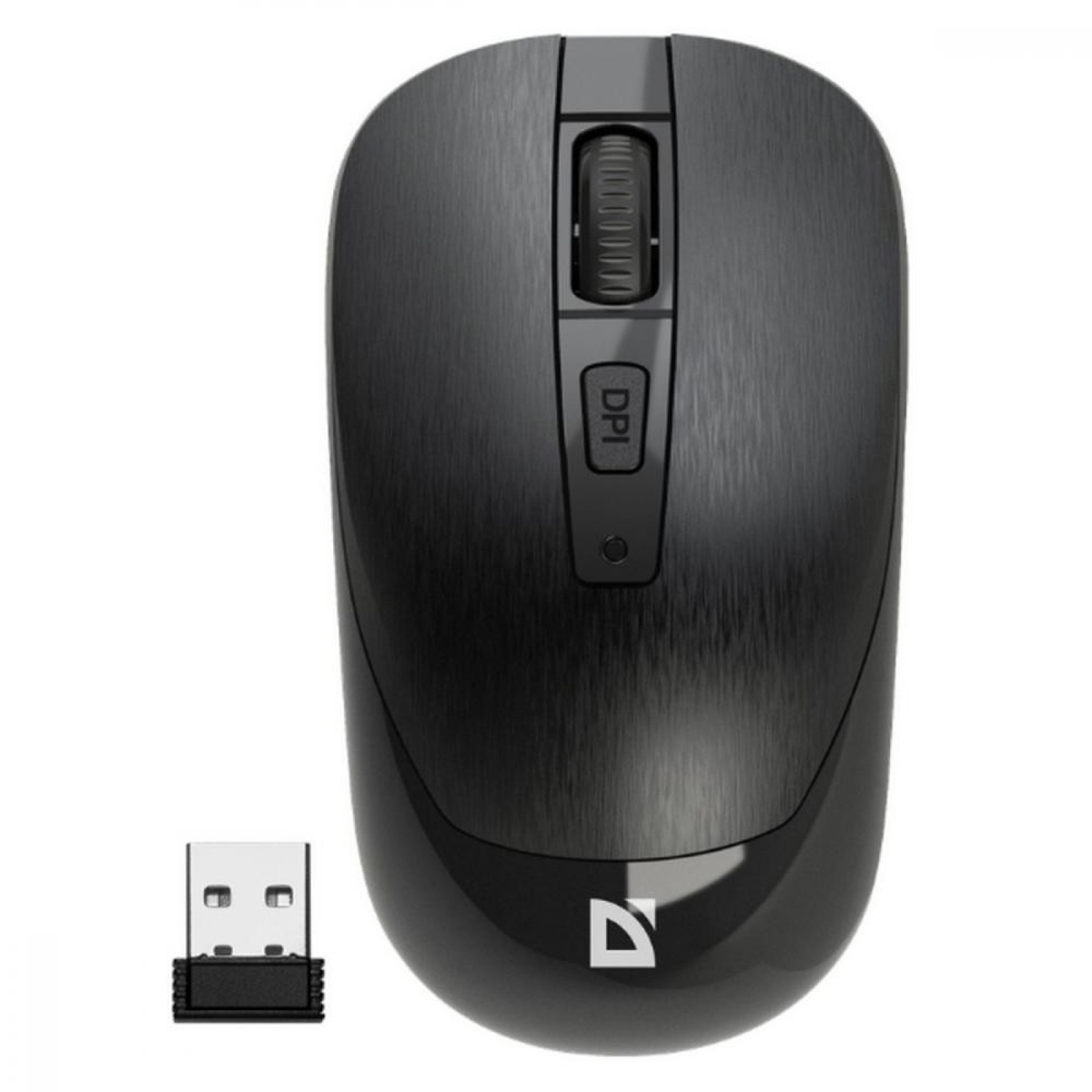 Мишка Defender Wave MM-995 Silent Wireless Black (52995)