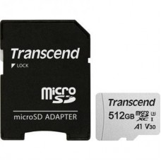 Карта пам\'яті Transcend 512GB microSDXC Class 10 U3 (TS512GUSD300S-A)