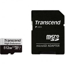 Карта пам\'яті Transcend 512GB microSDXC class 10 UHS-I U3 High Endurance (TS512GUSD350V)