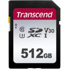 Карта пам\'яті Transcend 512GB SDXC class 10 UHS-I (TS512GSDC300S)